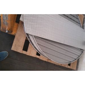 Flat Wedge Wire Screen Panel Wrapped SS304 SS316 300 - 3000mm Width