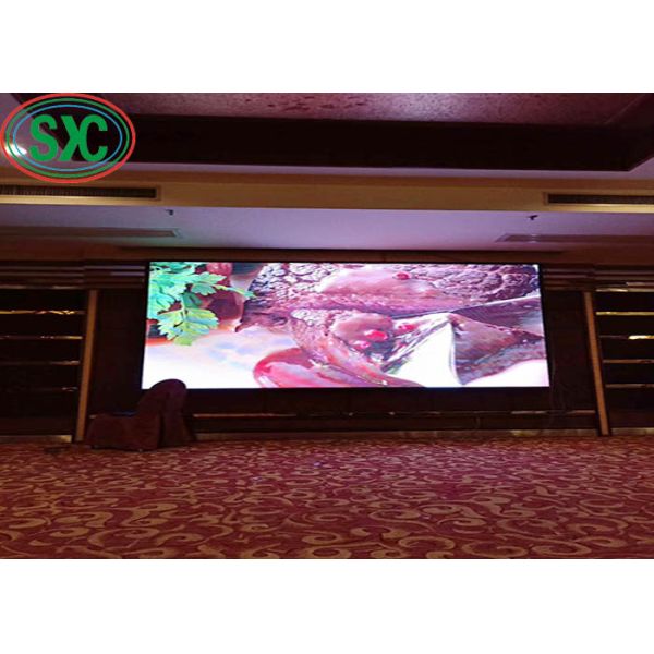 SMD2121 Indoor Curved Screen Full Color Steel 960 x 960mm Box RGB LED Display