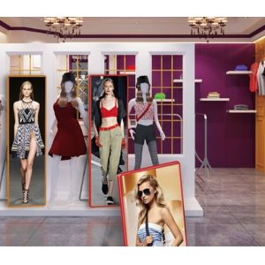 Lightweight 640x1920mm Creative LED Display P2.5 LED Poster Screen