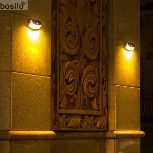 White Light 6000K Solar Induction Lamp Outdoor Wall Lights With Sensor