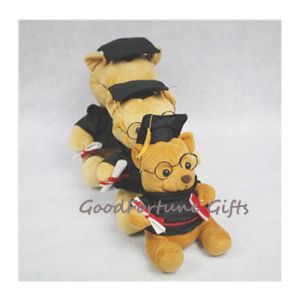 High Memorability Personalized Stuffed Animals For Student Graduation Anniversar