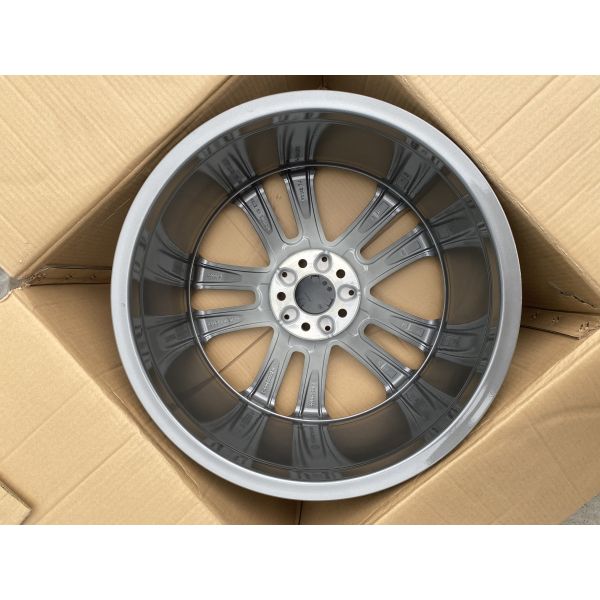 Himalaya Grey AMG 5 Twin Spoke Alloy Wheels , ET59 19 Inch Wheels 5x112