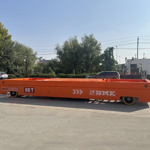 60T Electric Transfer Cart Workshop Foundry Machinery For Large Cargo