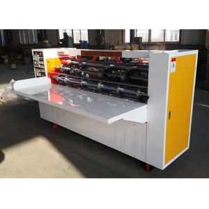 Paper Carton Thin Blade Slitter Scorer Machine / Carton Box Making Machine