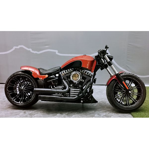 INCA Custom Motorcycle Wheel LG-60 3D Hyperfine Lotus Fan Impeller