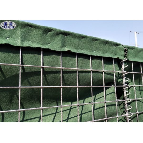 Quality Flood Control Sand Filled Barriers High Tensile Hesco Bastion Wall wholesale