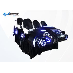 Funny Game Center Virtual Reality Simulator VR Cinema Equipment With Galvanized