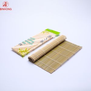 Customize Size Square Natural Bamboo Sushi Making Mat