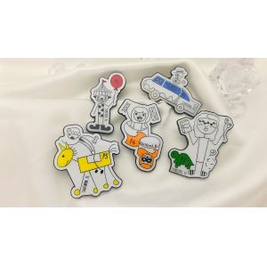 Custom Lapel Pin and Metal Badge with 2D/3D Design Epoxy Coating and Zinc Alloy
