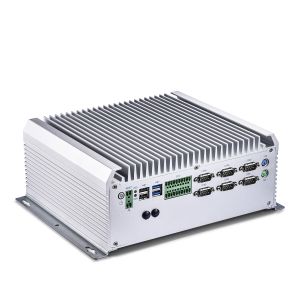 Cheap Mis-Qm77 Aluminium Fanless Embedded Compute IPC I5 3320M 2PCI for sale