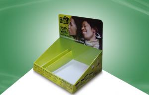China Chewing Gum Display Trays Cardboard Tabletop Display Box for Shop on sale