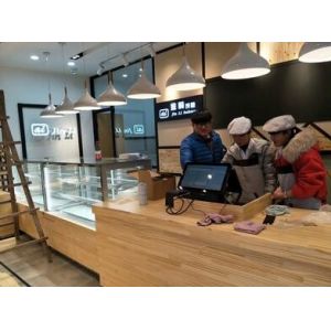 Cheap Large Capacity Bakery Bread Display , Bread Counter Display Simple Structure for sale