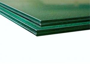 Cheap Clear Tempered Laminated Glass , Flat / Curved PVB Interlayer Laminated Glass for sale