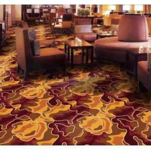 Polyamide Fiber Fireproof Commercial Floor Mat Customized Machine Made