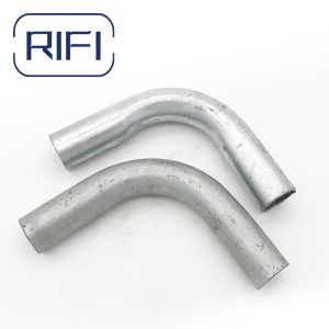 Malleable Iron Solid Elbow Hot Dip Galvanized Compatibility Fits With GI Conduit