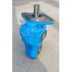 China Rhomb Cover Small Hydraulic Gear Pump / Compact Original Loader Hydraulic Pump on sale