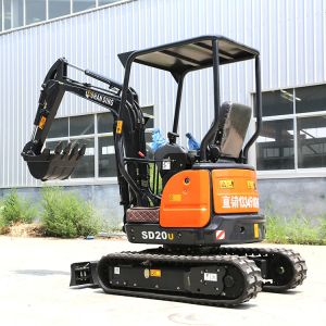 2.0 Ton Small Hydraulic Crawler Excavator Digger With High Digging Depth