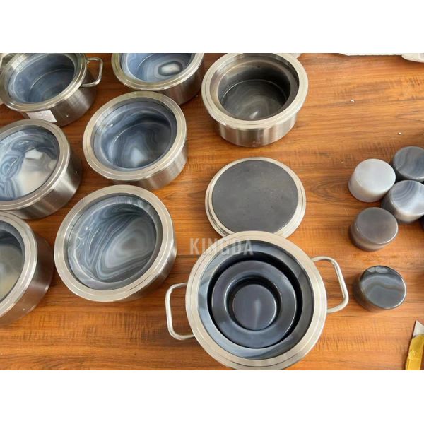 50mL Agate Milling Bowls with Grinding Mortar used for fritsch ball mill