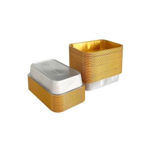 Aluminium Foil Dessert Cup Cake Container for Safe and Hygienic Dessert Storage