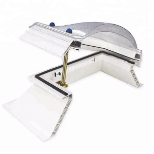PC Sheet Unit Polycarbonate Roof Domes , Transparent Plastic Glazed Skylight