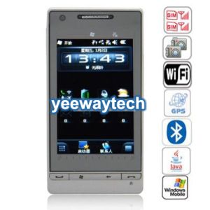 T5388 Quad Band Dual Cards Dual Cameras WiFi GPS Bluetooth Java 3.2 - inch Touch