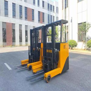 Multi direction Electric Reach Forklift Walking Pallet Stacker 2500KG
