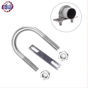 One-stop Service Din3570 U-Bolt Stainless Steel 20mm U Type Bolt and Plate for