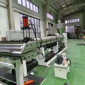 Used Plastic Sheet Extruder 150mm Single Screw Extrusion Sheet Machine