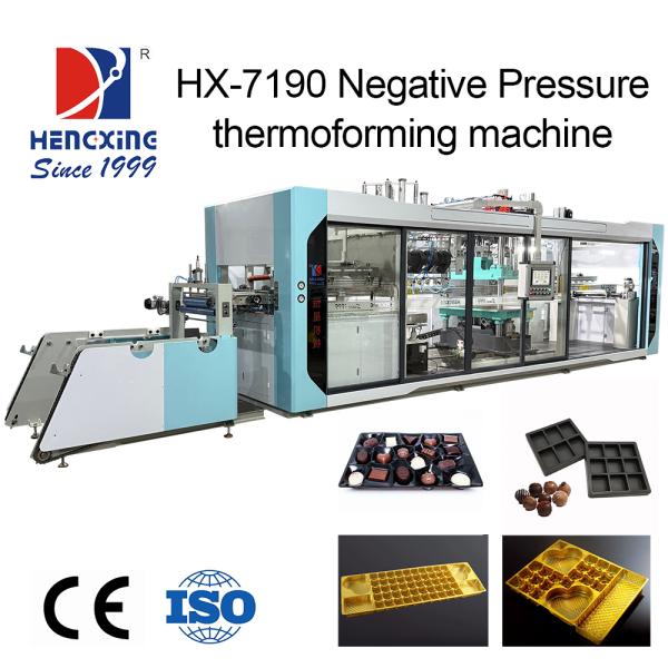 Fully Automatic Multi Grid Chocolate Tray Machine Thermoforming Machine For
