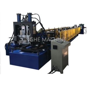 3 Cylinder Cable Tray Roll Forming Machine , Steel Stud Roll Forming Machine