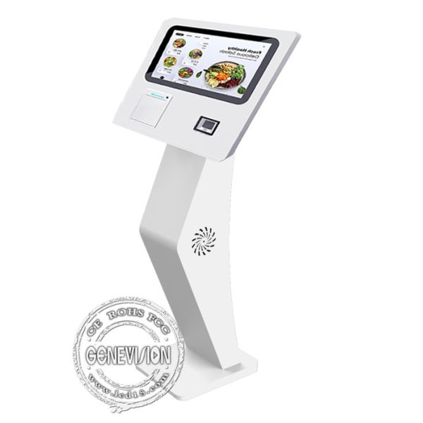 Quality 15.6" Wall Mountable Printer QR Code Reader Self Service Kiosk With PC All In One wholesale