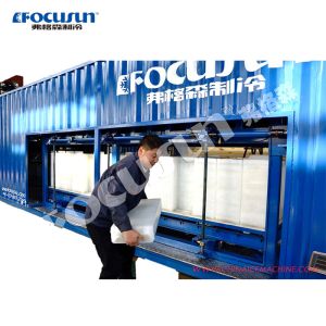 15tons Direct Evaporation System Block Ice Making Machines with Customizable