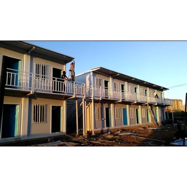 Zontop Material Fast Build Easy Moving 20ft Storagel Container Living Prefab