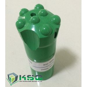 34mm / 35mm Seven Button Rock Drilling Tapered Button Bits For Industry