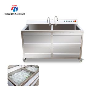 1.1KW Commercial eddy current bubble washing machine ozone multifunctional