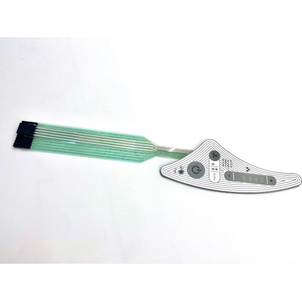 Quality Glossy Finish Polyester Transparent Windowilluminated Membrane Switch Membrane Push Button For CNC Machine wholesale