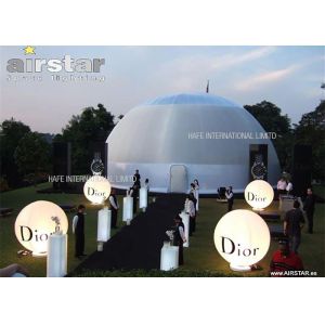 Colorful Floating Inflatable Lighting Decoration , LED 144W RGB Light Decoration