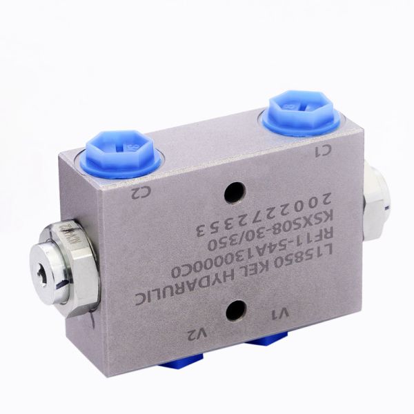 Hydraulic Overceter VBCD-ED-A Double Cartridge Valve With Flow Of 40L/ 60L/ 90L