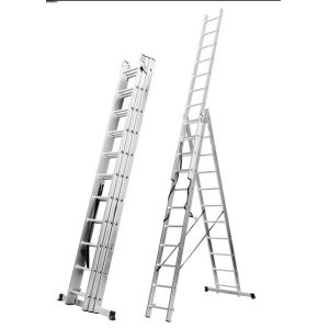 En131 10.58m 3x15 Multipurpose Aluminium Foldable Ladder