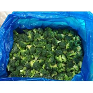 IQF Frozen Broccoli Florets, blanched, head diameter 3-5 cm