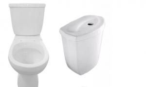 China American Standard 2 Piece Toilet Bowl Elongated Commode Ceramic on sale