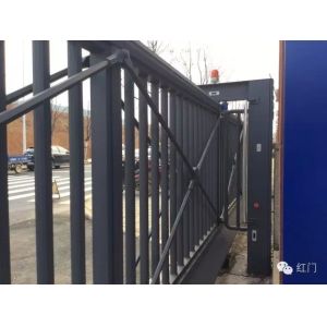 Motorized Automatic Iron Cantilever Sliding Gate With Remote For Industrial