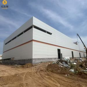 Good Toughness Prefabricated Steel Structure Warehouse With Long Fatigue Life