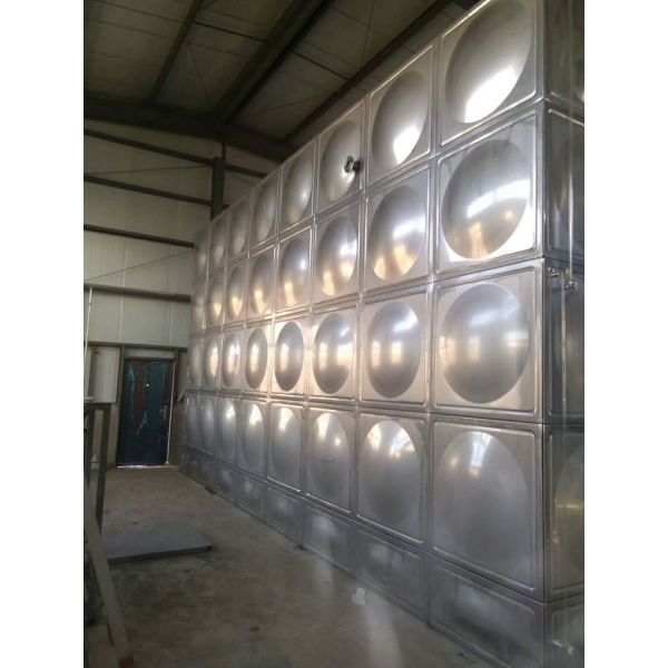 100m3 SS304 Square Stainless Steel Tank Water Storage 5000l