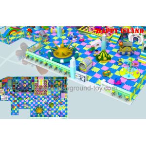 Baby Indoor Playground Equipment With Electric Merry Go Around Facilities