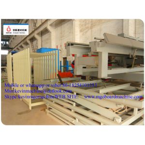 Cheap Advanced Process High Automatic MgO Board Production Line With PLC Control System for sale