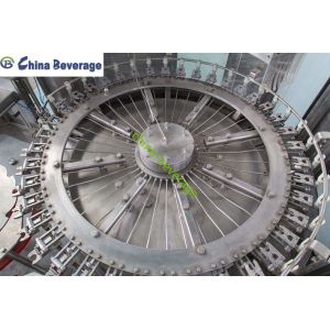 Rinsing Capping Drinking Water Filling Machine Plastic Bottle High Efficiency