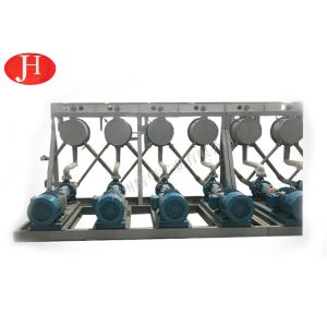 Hydration Cassava Starch Processing Equipment Milk Dewatering
