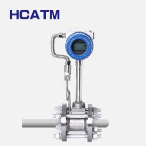 Plug In Pipeline Fluids Gas Nitrogen Vortex Flow Meter