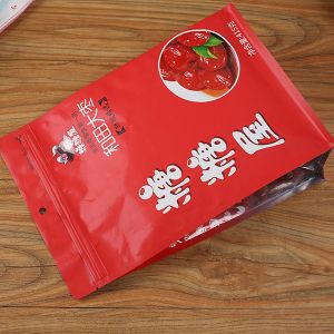 High Barrier Resealable 180mic Flat Bottom Pouch Zipper Packaging Pouch